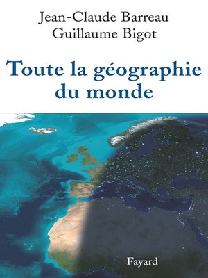 cover image of Toute la géographie du monde